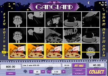 Gangland Online Slot Machine .